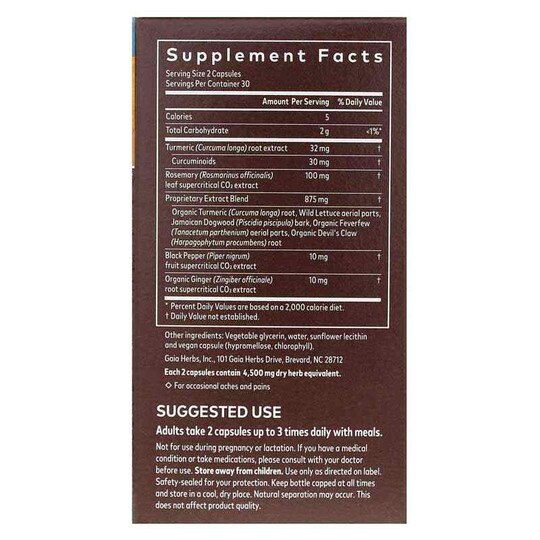 Turmeric Supreme Pain, GH